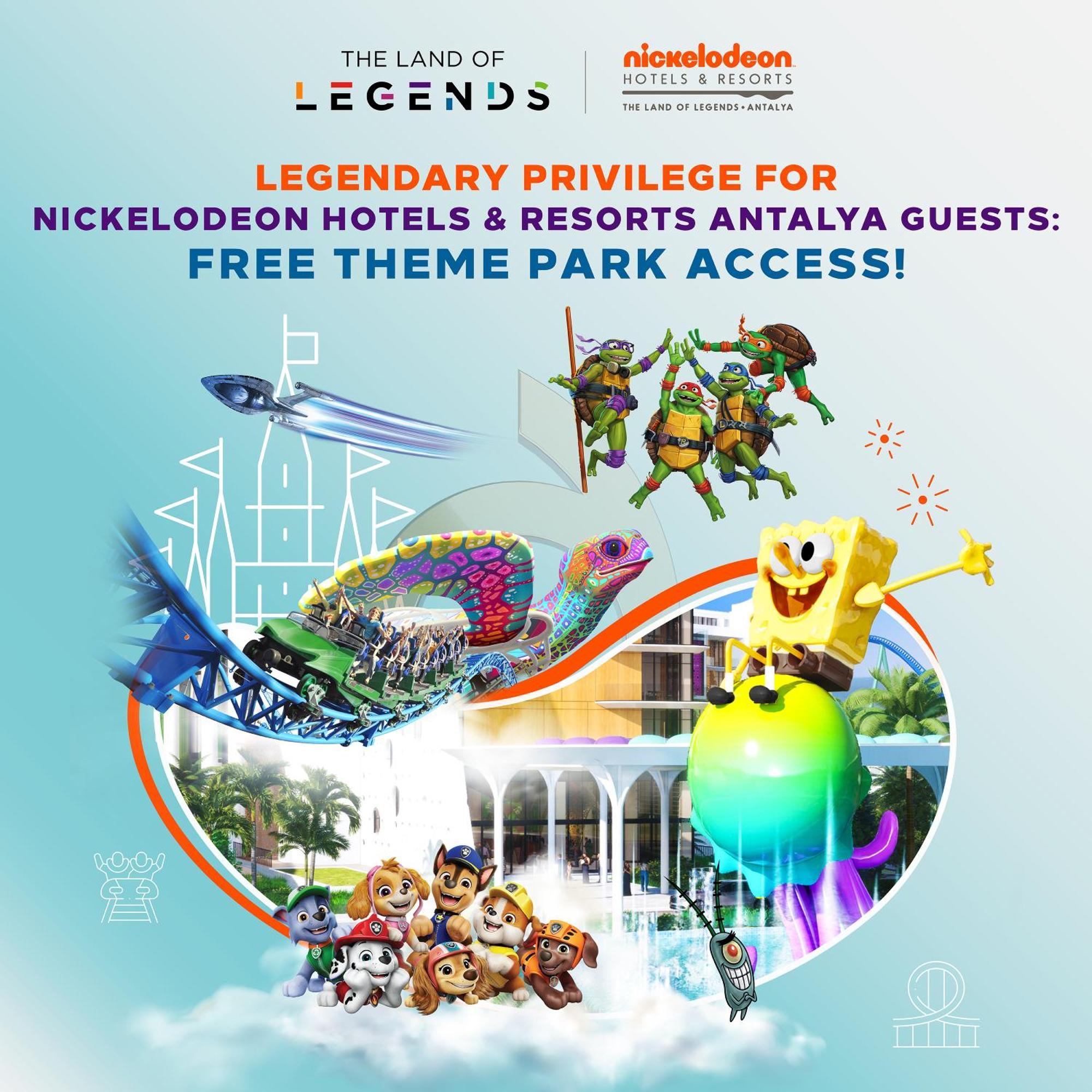 The Land Of Legends Nickelodeon Hotel Antalya بيليك المظهر الخارجي الصورة